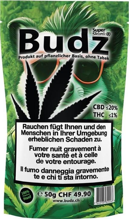 Immagine prodotto Budz Super Skunk 50gr. (50 g, Esterno)