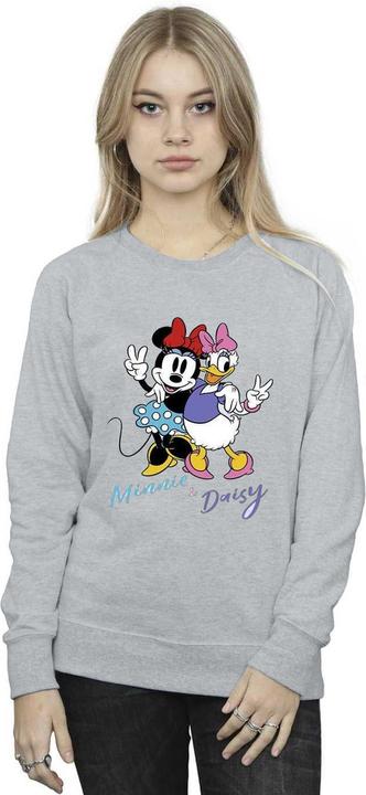 Actual product image Disney Womens/Ladies Minnie Mouse And Daisy Sweatshirt (XL)