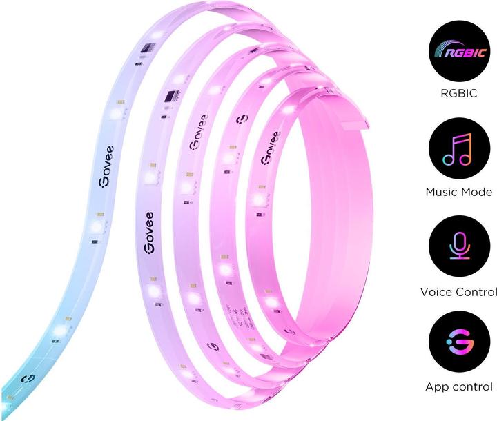 Immagine prodotto Govee LED Strip Lights (RGBIC, 300 cm, Interno)