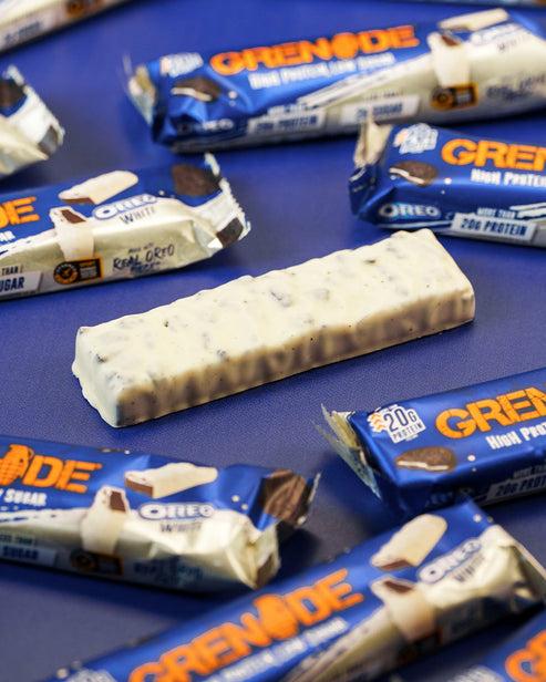 Actual product image Grenade Oreo White Protein Bar (White chocolate, Oreo, 12 pcs., 720 g)
