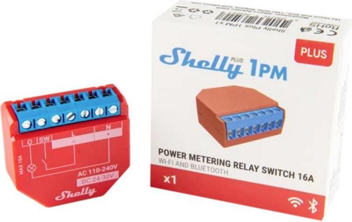 Actual product image Shelly Plus 1PM