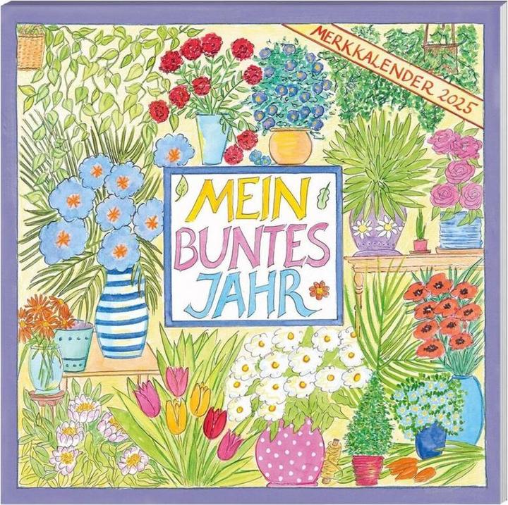 Actual product image Merkkalender einzeln 2025 (30 x 60 cm, No binding, German)