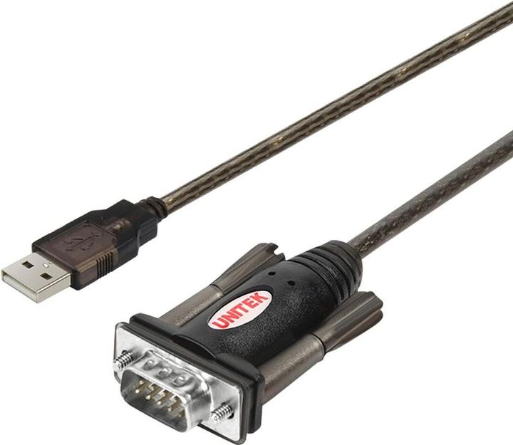 Unitek Y-105 USB v. 1.1. RS232 Schwarz Kabelschnittstellen-/adapter (1.50 m)