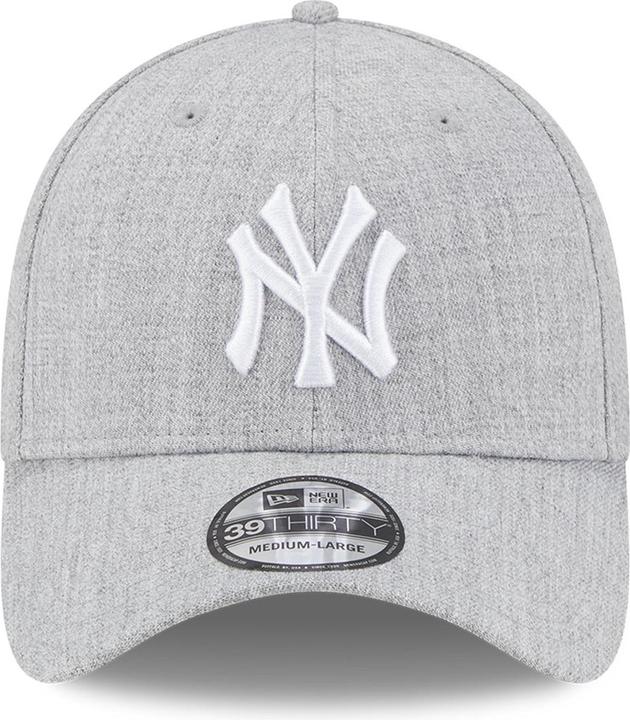 Actual product image New Era 39Thirty Cap - New York Yankees heather grey - S/M (S/M)