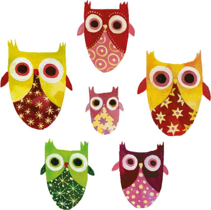 Produktbild Trenddeko Eulen aus dem Orient (20 x 20 cm, 50 x 50 cm, 40 x 40 cm, 30 x 30 cm)