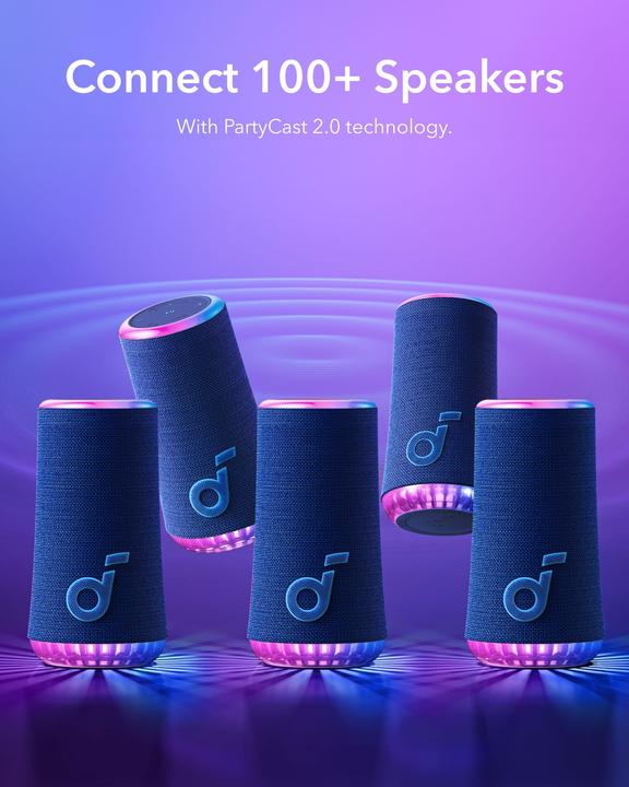 Actual product image soundcore Glow - Blue (12 h, USB power delivery)