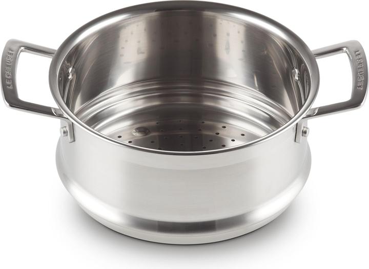 Image du produit Le Creuset Encart sur la vapeur (20 cm, Ensemble de casseroles et de poêles de cuisson, Acier inoxydable)