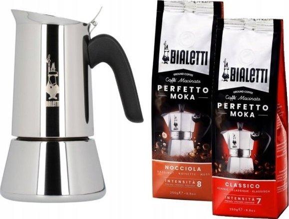 Bialetti Venus 6tz+kawa Nocciola 250g+Classico 250g (0.27 l)