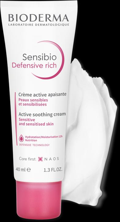 Actual product image Bioderma Sensibio Defensive Rich (40 ml, 24h cream)