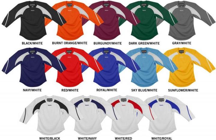 Reebok 20P00 Edge Hockey-Trainingstrikot SR (XXL, Grün) (XXL)