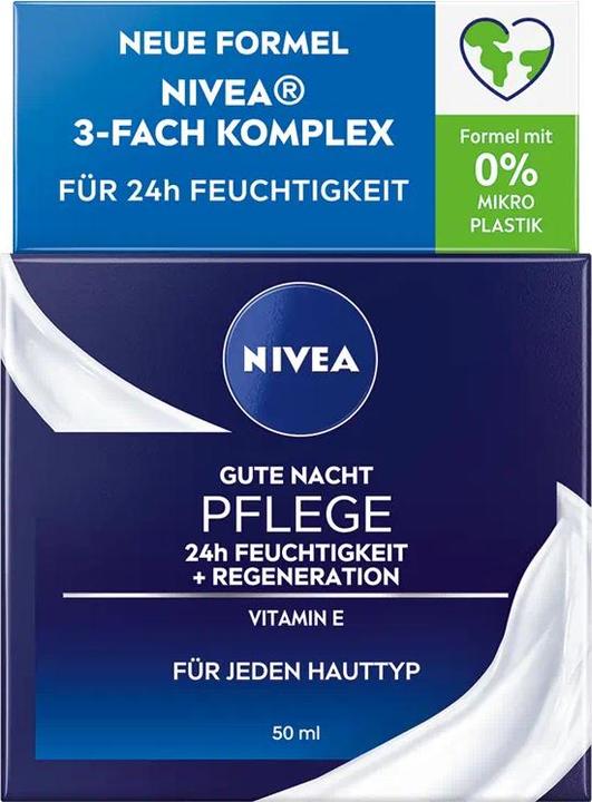 Produktbild NIVEA Good Night Care 24h Moisture + Regeneration (50 ml, 24h Creme)