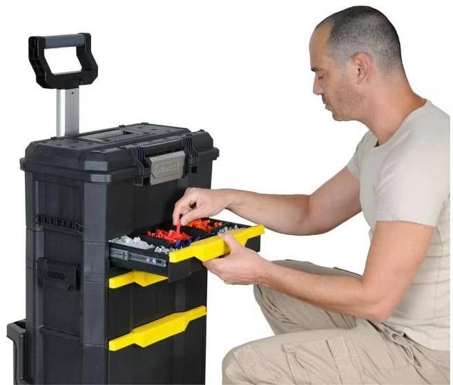 Actual product image Stanley Modular Rolling Workshop (4 pieces)