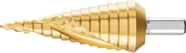 Actual product image Pferd HSS Step drill HICOAT STB HSS 0430/0 HCFEP (4 - 30)