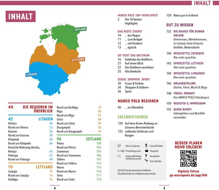 Image du produit Reiseführer Baltikum, Estland, Lettland, Litauen (Allemand, Jan Pallokat, Mirko Kaupat, 2022)
