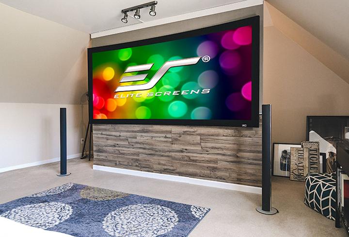 Actual product image Elite Screens Lunette Curved (115", 21:9)