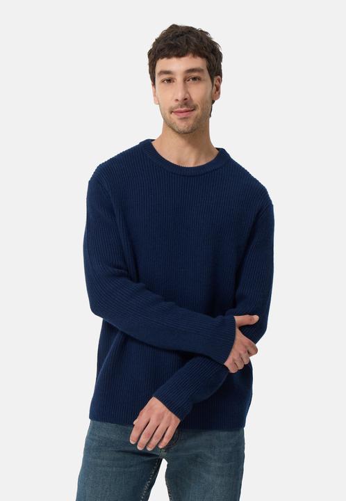 Immagine prodotto Cash-Mere Grobgestrickter Wolle Kaschmir Rundhals Pullover (XL)