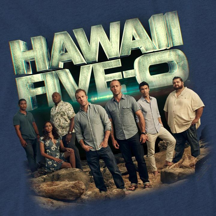 Actual product image Hawaii Five-0 Unisex Adult Cast T-Shirt (XXL)