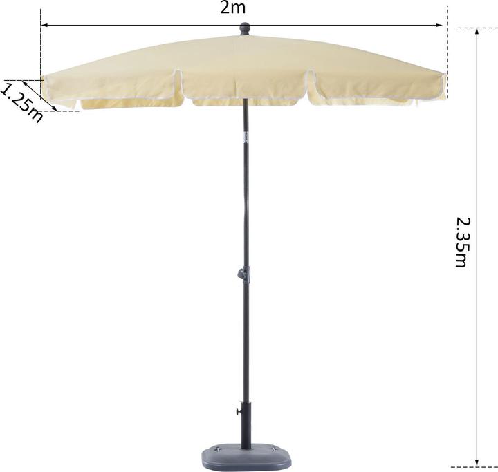Immagine prodotto Jamb Parasole rettangolare (2 m)