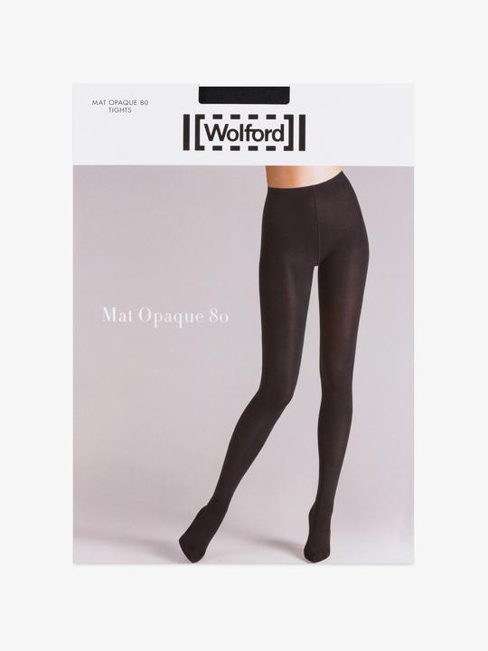 Produktbild Wolford Strumpfhose "Mat Opaque 80" schwarz (80 DEN, 38, M)
