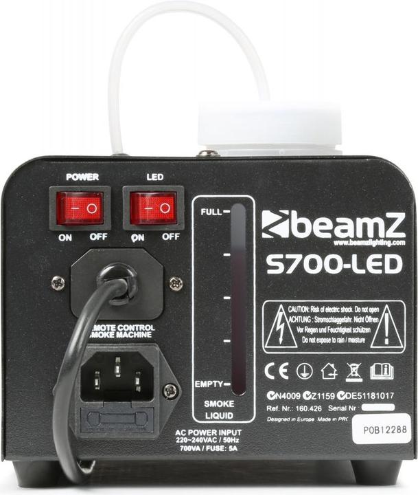Actual product image BeamZ S700 LED