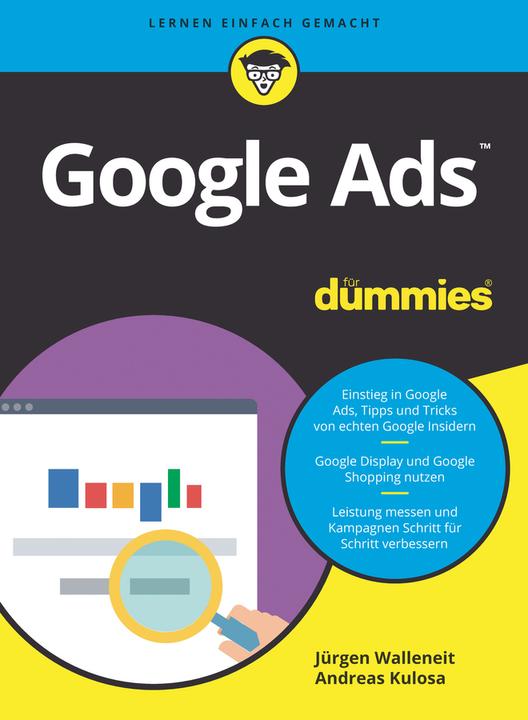 Immagine prodotto Google Ads für Dummies (Tedesco, Jürgen Walleneit, Andreas Kulosa, 2022)