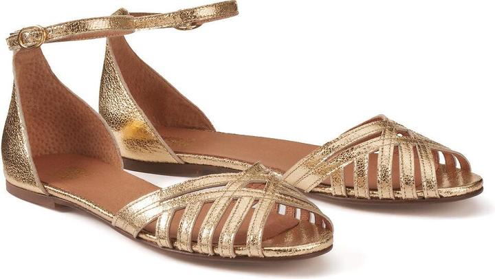 Produktbild La Redoute Collections Ledersandalen mit Knöchelriemen (42)