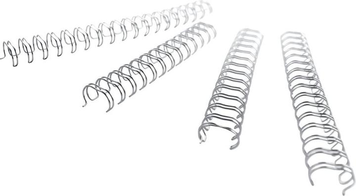 Actual product image GBC Binding wire 14mm, 34 rings, silver, 100 pcs.