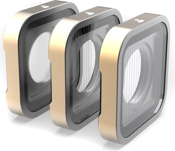 Actual product image PolarPro GoPro Hero 9, 10 & 11 3-Pack Mist(1/4), BlueMorphic and SilverMorphic (32.40 mm, Effect filter, 32.40 mm)
