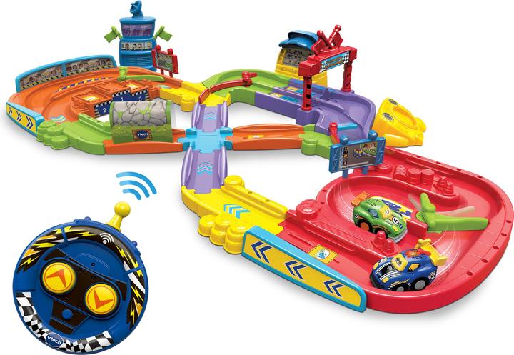 VTech Tut Tut Bolides -Mon premier circuit télécommandé (+ Simon,super champion / Léo,bolide turbo) (Français)