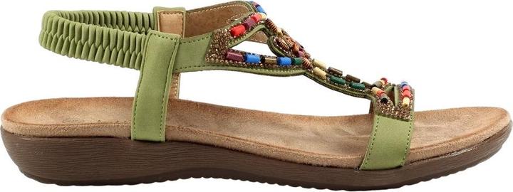 Actual product image Lunar Womens/Ladies Mariella Beaded Sandals (39)