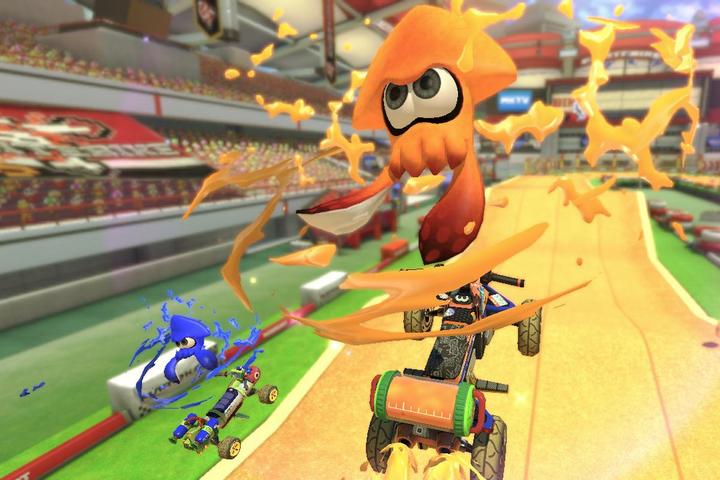 Actual product image Nintendo Mario Kart 8 Deluxe (Switch, DE)