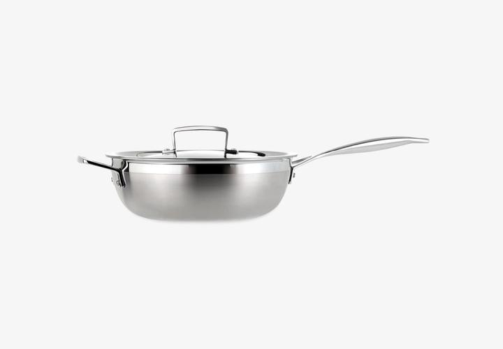 Immagine prodotto Le Creuset Padella Sauté (24 cm, Padella per friggere, Acciaio inossidabile)