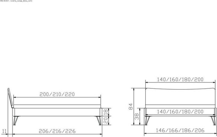 Produktbild Hasena Locarno 20 (160 x 210 cm)