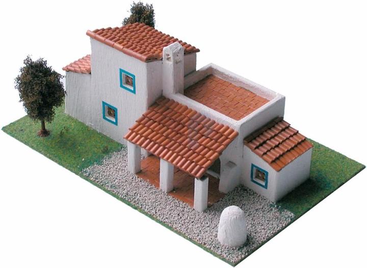 Produktbild Block Cuit. 3D Keramik-Modelbausatz -Traditionelles Ibiza-Haus (26 x 10 x 22 cm)