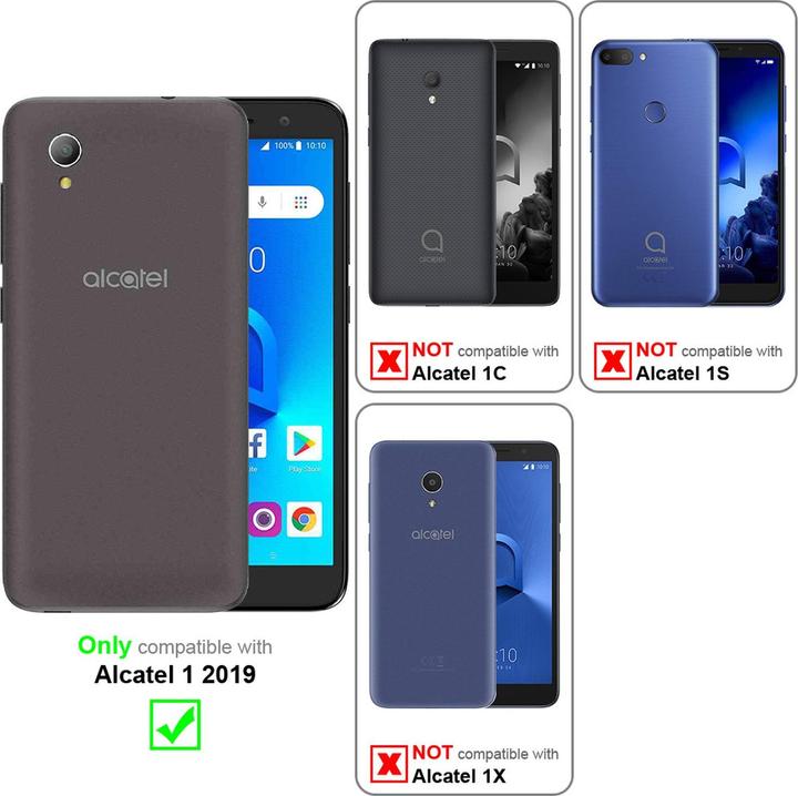 Productafbeelding Cadorabo Boek Jeans Optiek Cover (Alcatel 1)