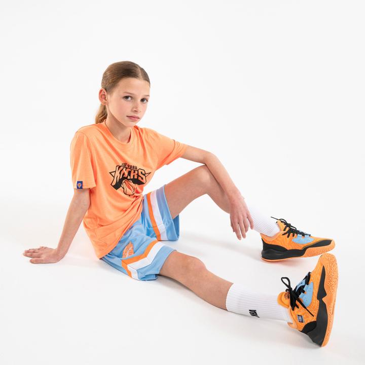 Actual product image Tarmak Kids Basketball Shoes Low NBA Knicks - Fast 900 Low-1 orange (38)