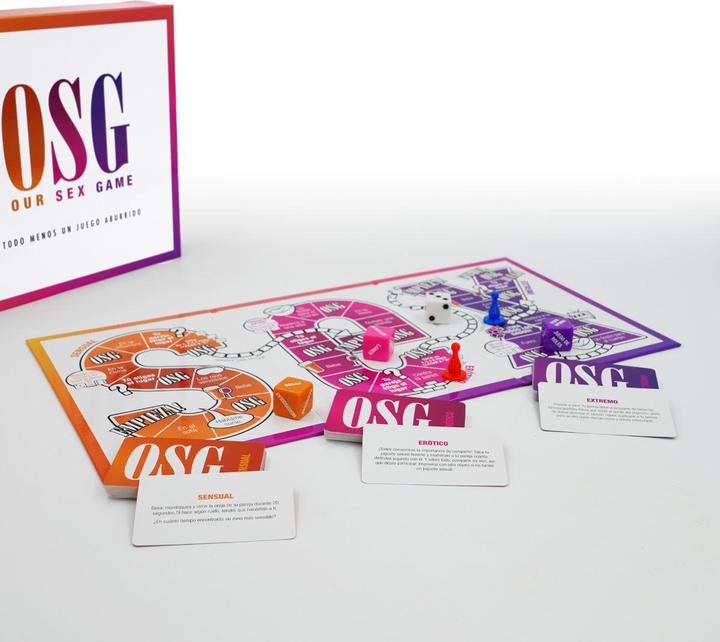 Actual product image Creative Conceptions Our Sex Game - Spanish (Dice games, Spanish)