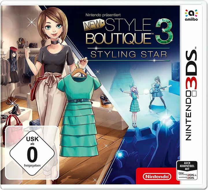 Produktbild Nintendo New Style Boutique 3: Styling Star (2DS, 3DS, 3DS XL, Multilingual)