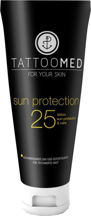 Actual product image TattooMed Sun - Sun Protection SPF 25 (Suntan cream, SPF 25, 100 ml)