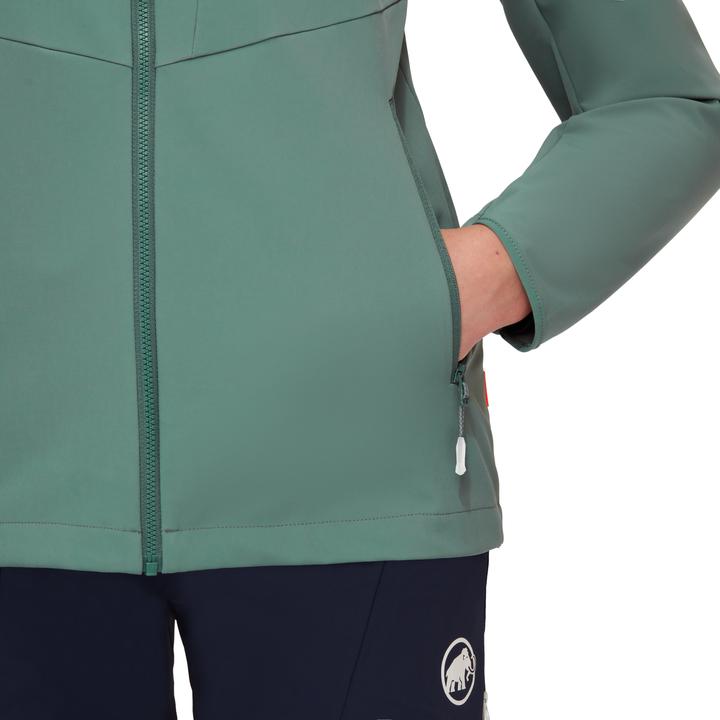 Immagine prodotto Mammut Giacca con cappuccio Ultimate Comfort Softshell da donna (XS)