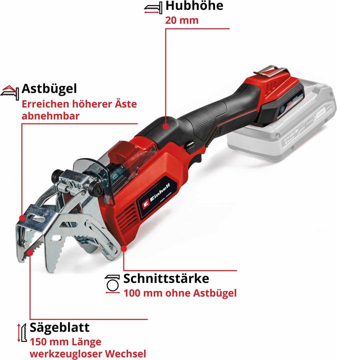 Image du produit Einhell GE-GS 18/150 Li-Solo