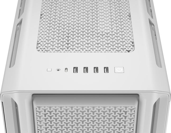 Produktbild Corsair Geh Midi 5000T (Tempered Glass) White (mATX, Mini-ITX, ATX, E-ATX)