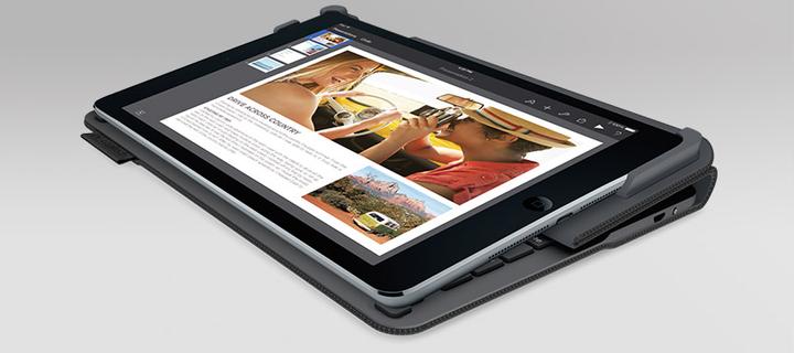 Actual product image Logitech Type+ (CH, iPad Air 2014 (2. Gen))