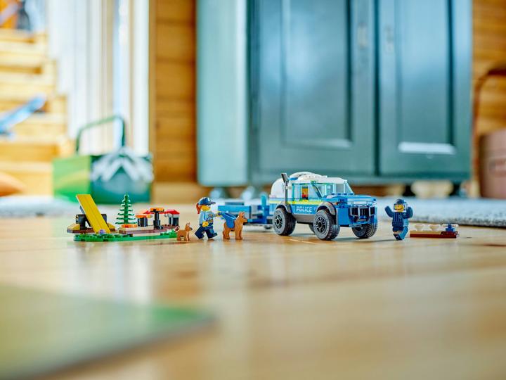 Immagine prodotto LEGO Addestramento mobile per cani poliziotto (60369, LEGO City)