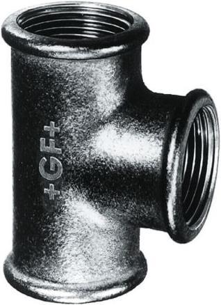 Produktbild Georg Fischer T-Stück schwarz, 2"