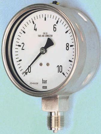 Immagine prodotto Rs Pro Manometro 100mmx1/2in BSP da 0 a 1 bar