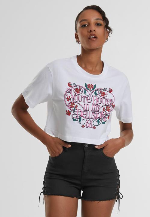 Produktbild Miss Tee Hotter Delusion Ladies Short Overized Tee - 159393 (L)