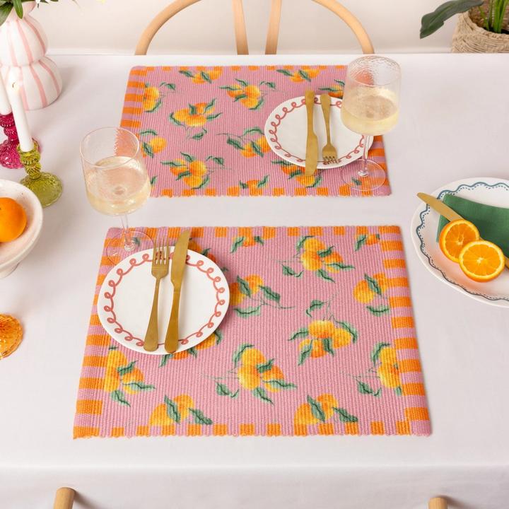 Produktbild Furn Tischset Orangetöne 4erPack (4 x)