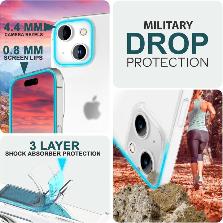 Image du produit Nalia Étui rigide mat extrêmement fin de 0,3 mm d'épaisseur (Apple iPhone 15)