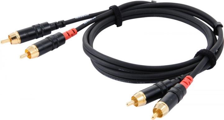 Actual product image Cordial CFU CC Cinch connection cable unbalanced (0.90 m, Cinch)